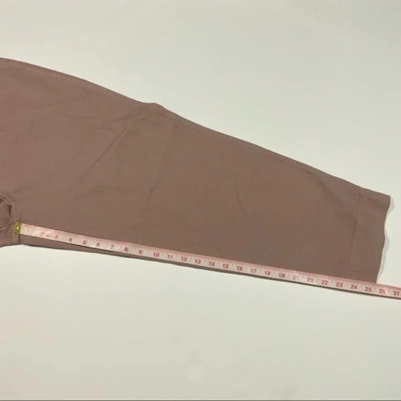 New Madewell Slim Emmett Tapered Pants 32 Pink - Picture 5 of 10